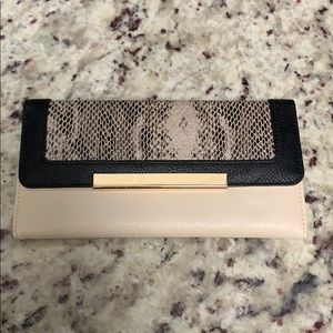 Snake print wallet